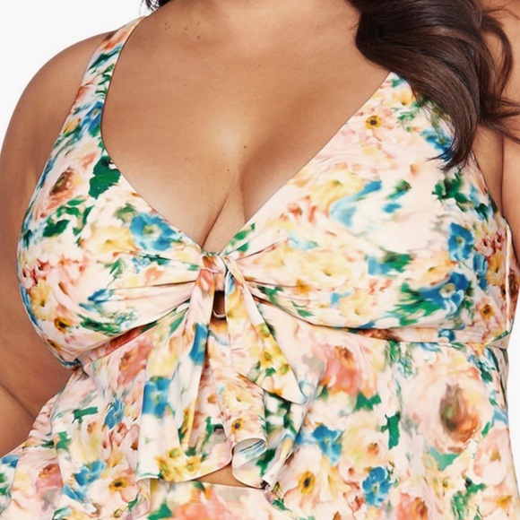 Artesands Odette Chagall Multi-fit Cup Tankini Top Size 20 NEW - Picture 8 of 9